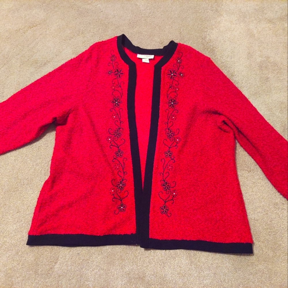 Women's 2x sweater cardigan